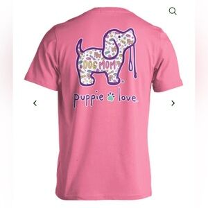 Puppie Love Dog Mom T-Shirt